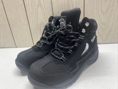 Harley-Davidson Women's Waites 4-Inch  Leather and Mesh Safety Boots D84112 7M - Image 1 of 4