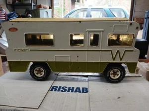 TONKA LARGE WINNEBAGO INDIAN MOTORHOME PRESSED STEEL VINTAGE ATTIC FIND - Picture 1 of 24