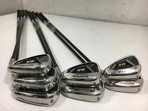 TaylorMade M2 2017 Iron Set 7pcs 4-PW REAX 90 Japan Spec Steel Flex S - Picture 1 of 10