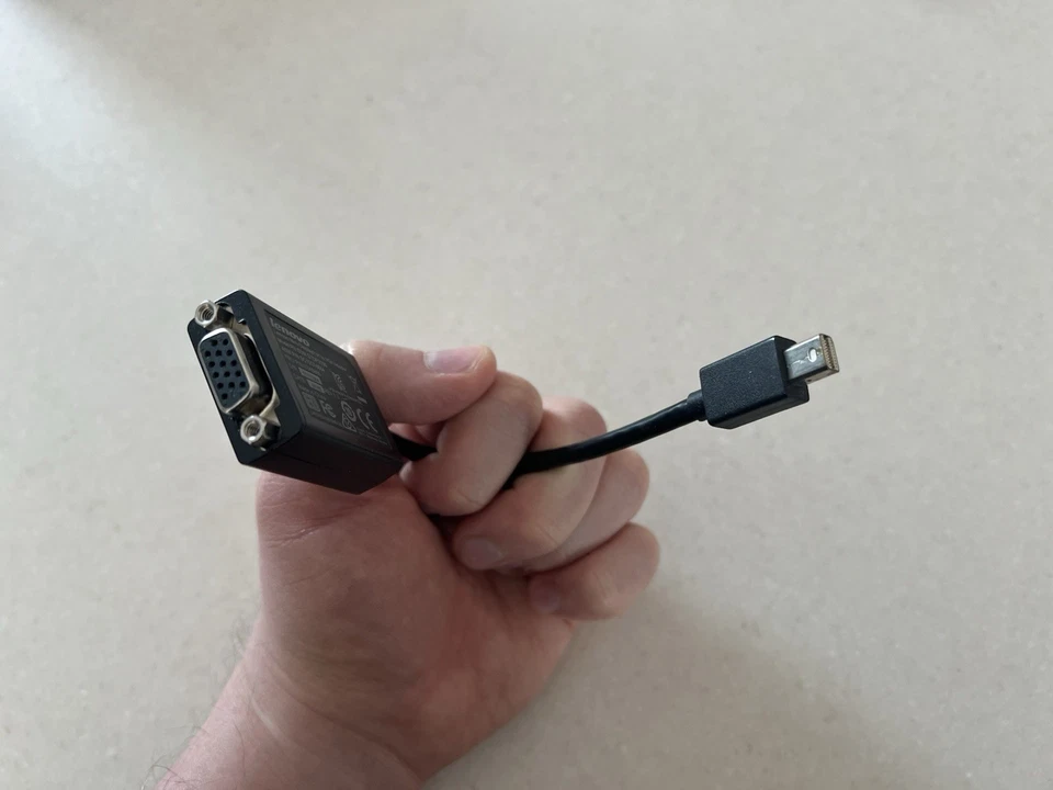 Genuine Lenovo Mini-DisplayPort To VGA Adapter (STM STDP3100) - Image 1 of 2