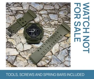 Replacement Green Red Orange Blue Case & Strap Casio for GA-100 Series  NO WATCH - Picture 1 of 10