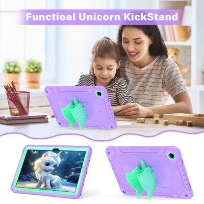 Funda con Soporte Mariposa Unicornio para Tablet Samsung Galaxy Tab A9 Plus 11"X210 Foto 1 de 4