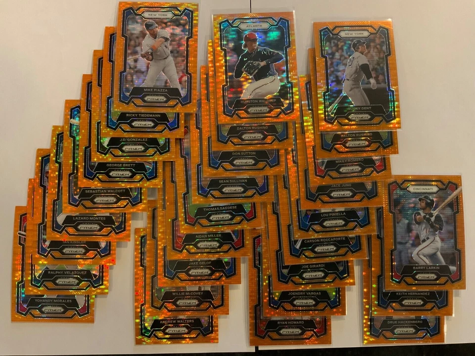 2024 Panini Prizm Baseball /399 ORANGE PULSAR  Complete Your Set, Pick Your Card - Image 1 of 1