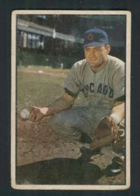 1953 Bowman Color #7 Harry Chiti VG/VGEX RC Rookie Cubs 88487  - Image 1 of 2