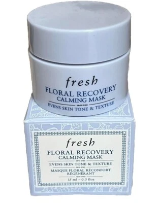 NEW Fresh Floral Recovery Calming Overnight Face Mask Skin Tone & Texture 15 ml - Image 1 of 4