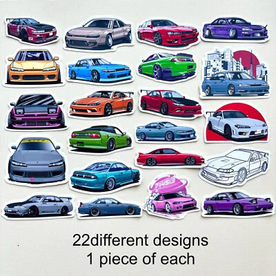 Pegatinas coche vinilo JDM para Nissan S13 S14 S15 Silvia 200sx 240sx Foto 1 de 4