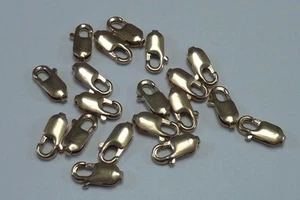 14K Gelbgold Hummer Klauenverschluss (mehrere verfügbar) - Bild 1 von 3