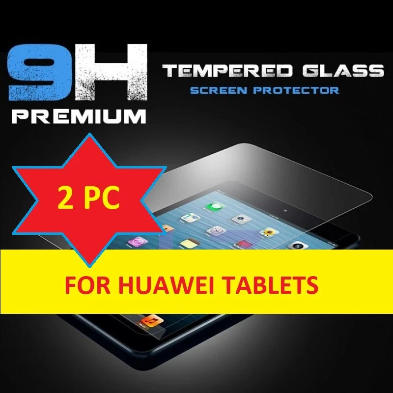 2 PC Tempered Glass Screen Protector Cover For HUAWEI MatePad MediaPad Tablet - Image 1 of 2