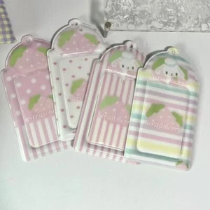 Multifunction Kpop Photocard Holder PVC with Keychain 3 Inch Mini Photo Holder - Picture 1 of 11
