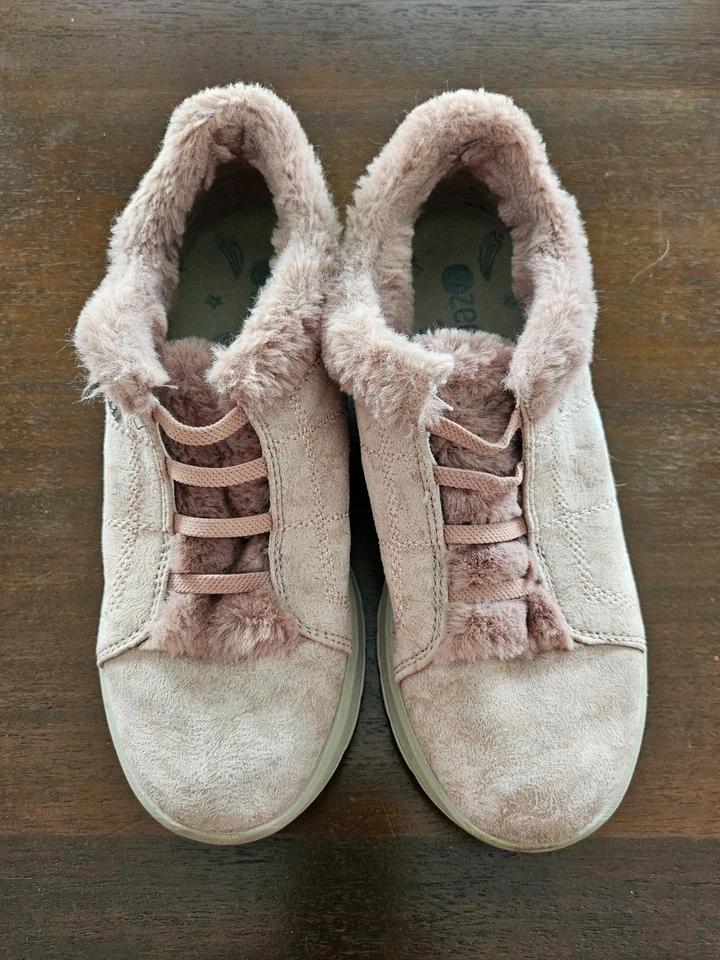 Botín rosa Bzees forrado de piel sintética - talla 7 Foto 1 de 4