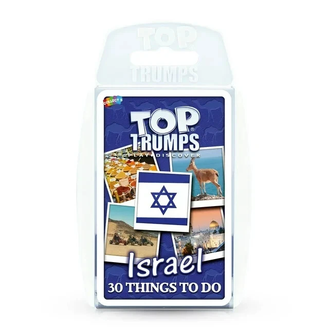 Карточная игра Israel Top Trumps - 30 вещей, которые нужно сделать и увидеть - Изображение 1 из 3