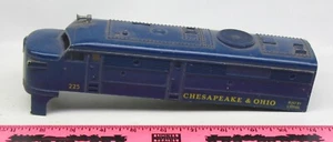 Lionel shell ~ 225 Chesapeake & Ohio Diesel Car Shell - Picture 1 of 3