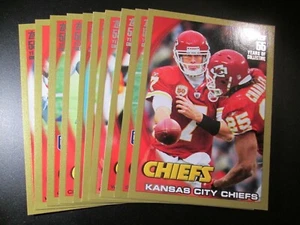 2010 Topps Gold #/2010 Kansas City CHIEFS Team Set (10c) - Picture 1 of 1