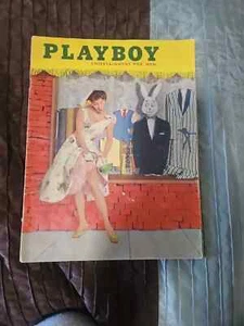 PLAYBOY MAGAZINE JUNE 1955, EVE MEYER CENTERFOLD, VERY GOOD LOOKING M - Picture 1 of 1