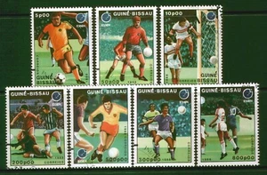 425 - Guinea Bissau 1988 - Essen - European Football Championship - Used Set - Picture 1 of 2