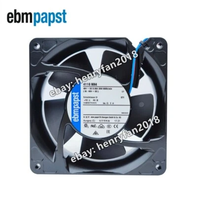Ebmpapst 4118NH4 Axial Fan 48V 0.58A 28W 120*120*38MM 2-wire Cabinet Cooling Fan - Image 1 of 4