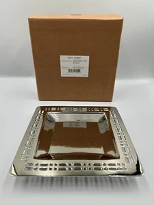 Past Times Square 'Mackintosh' Decorative Metal Plate/Candle Holder New in Box - Picture 1 of 5