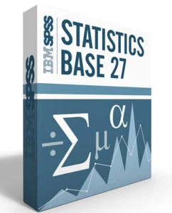 SPSS Statistics Grad Pack 27.0 Base Windows or Mac 12 month License - Picture 1 of 1