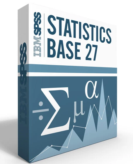 SPSS Statistics Grad Pack 27.0 Base Windows or Mac 6 month License - Image 1 of 1