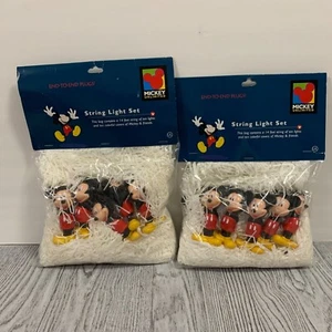 Disney Mickey Unlimited Figural String Lights 2 Sets Please Read - Bild 1 von 11