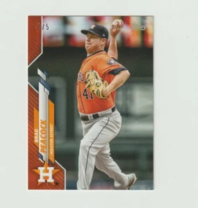 Brad Peacock 2020 Topps Mini On Demand Red Parallel 1/5 #U-115 Astros - Picture 1 of 1