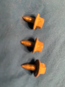 Dodge Ram 1500 2500 1994-2001 tablero (3) tornillos usados - Imagen 1 de 2