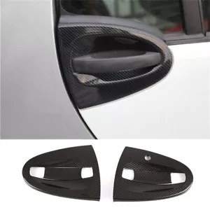 Kit de 4 cubiertas de tazón de manija de puerta lateral de fibra de carbono para Mercedes Benz Smart 2009-2015 - Imagen 1 de 11