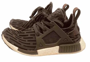 Adidas NMD XR1 Primeknit Ivy Women’s Sneakers Shoes Olive Black 7 - Picture 1 of 19