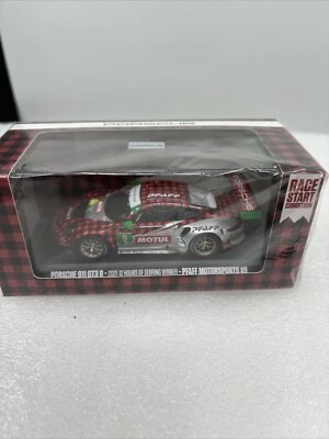 3 Izquierdos 1:43PORSCHE 911 GT3R 2021 SEBRING WIN RACE #9 SPARK PORSCHE MUSEUM Motul Foto 1 de 4