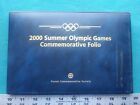 2000 Summer Olympic Games Commemorative Folio Coin & Stamp First Day Cover #5550