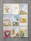Pack Of 9 Easter Cards   Multipack Various Assorted Designs Card Ev3