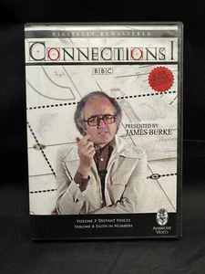 Connections I Volumes 3 & 4 James Burke DVD BBC Distant Voices, Faith In Numbers - Imagen 1 de 4