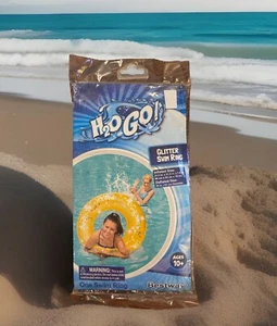 Anillo de natación Bestway brillo 31,5 pulgadas tubo piscina flotador edades 10+ NUEVO SELLADO H20 Go - Imagen 1 de 5