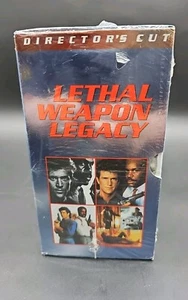 Lethal Weapon Legacy VHS Director's Cut Collection 4 Vol. Gift Set 1998 Sealed  - Picture 1 of 6