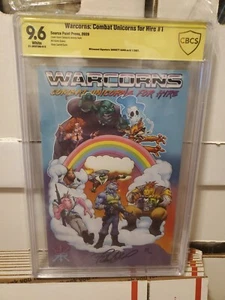 Warcorns: Combst Unicorns For Hire #1 CBCS 9.6 Signed By Garrett Gunn - Picture 1 of 1