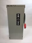GE TH3223R FUSIBEL SAFETY SWITCH TYPE 3R MODEL 10 100A 240VAC 250VDC 2P TYPE 3R