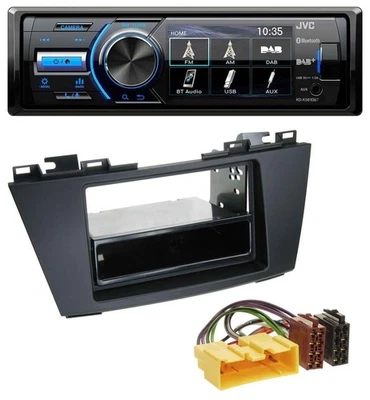 JVC Bluetooth MP3 USB DAB Autoradio für Mazda 5 (ab 2010) - Bild 1 von 4