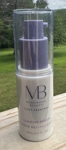 Meaningful Beauty Glowing Serum Cindy Crawford .5 oz / 15 ml Sealed - Picture 1 of 3