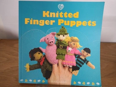 Knitted Finger Puppets 30 Knitted Designs By Cozy - Susie Johns PB UK 155 Pgs VG - Image 1 of 4