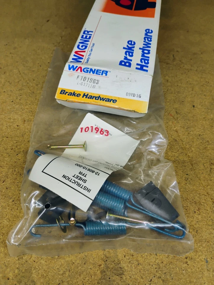 Herrajes de tambor trasero 60-76 Mopar Dodge Plymouth Barracuda Dart F101963 H7004 Foto 1 de 3