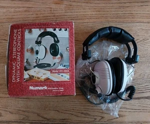 Casque stéréo vintage NOS Numark DH-20VA stéréo + commutateur mono contrôle du volume - Photo 1/6