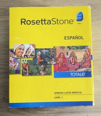 Rosetta Stone Spanish Latin America Level 1 Set – Brand New Language Learning - Image 1 of 4
