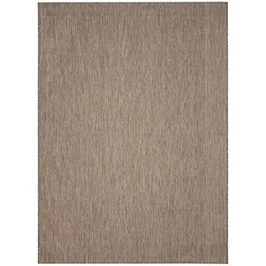 Transitional Rug - Courtyard Polypropylene -Brown/Beige - Picture 1 of 1