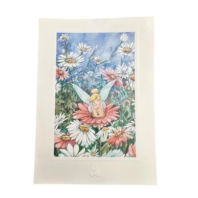 Tarjeta postal 5 x 7 The Art of Disney Tinker Bell Summer Daze de David Whitaker Foto 1 de 4