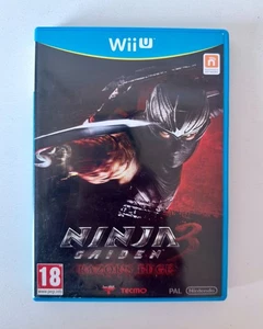 Ninja Gaiden 3 Razor's Edge Inc Artwork + Manual Nintendo Wii U VGC Mint Disc - Picture 1 of 3