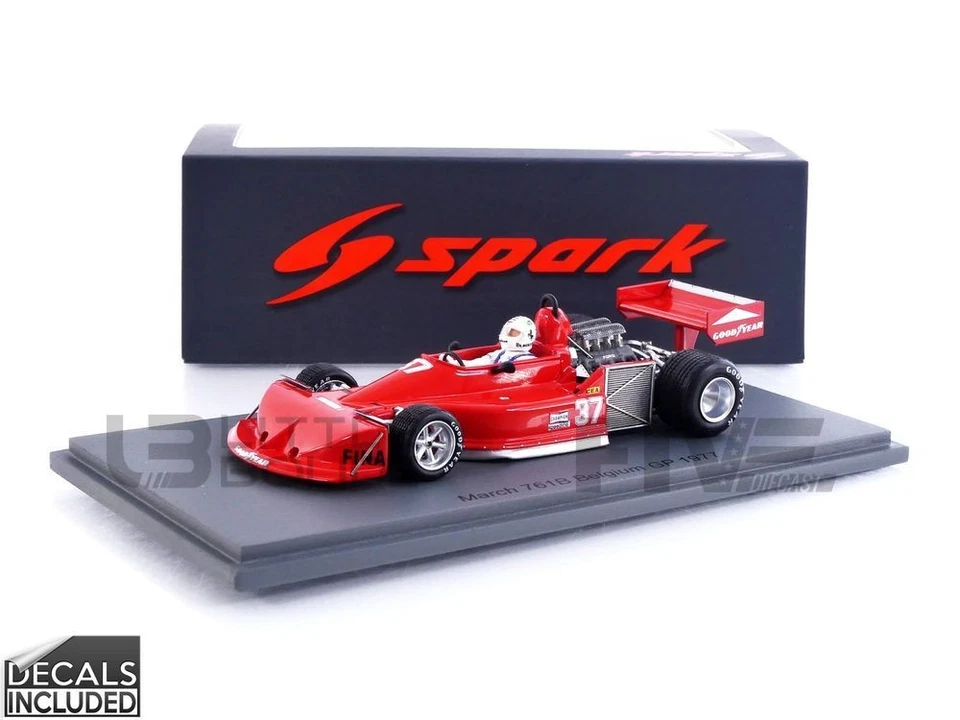 SPARK 1/43 - MARCH 761B - BELGIUM GP 1977 (A. MERZARIO) S7275 - Image 1 of 1