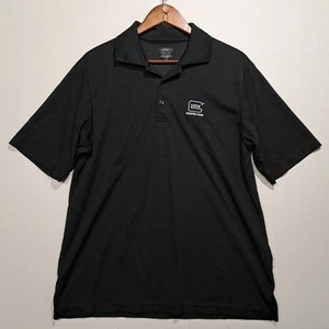 Glock Perfection Kurzarm Poloshirt mit Kragen Herren Large schwarz - Bild 1 von 7
