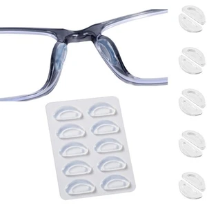 Eyeglass Nose Pads-Upgraded Soft Silicone Adhesive Glasses Nose Pad, Anti-Sli... - Picture 1 of 7