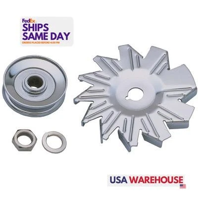 Trans-Dapt 9446, Sngl Grv Alt Pulley & Fa High Performance & Racing Parts - Image 1 of 4