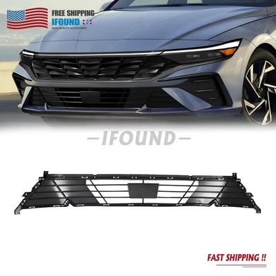 For Hyundai Elantra Sedan 2024-2025 Front Bumper Lower Grille 86531AABB0 Foto 1 de 4